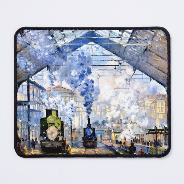Item preview, Saint-Lazare Station, Exterior View  designed and sold by artdesignsnow.