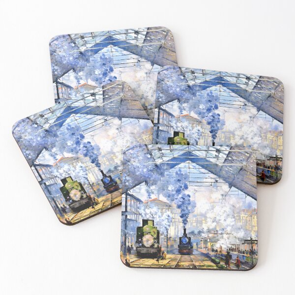 Item preview, Saint-Lazare Station, Exterior View  designed and sold by artdesignsnow.