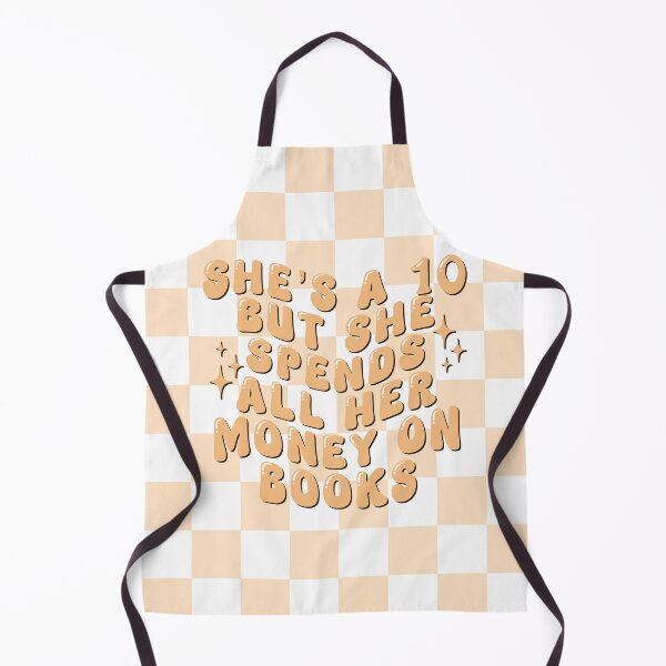 Item preview, She’s a 10 but a bookworm yellow designed and sold by Aakanksha97.