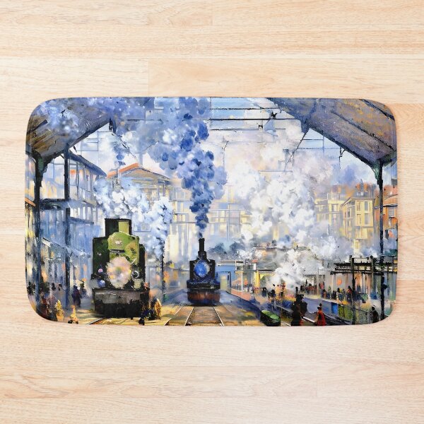 Item preview, Saint-Lazare Station, Exterior View  designed and sold by artdesignsnow.