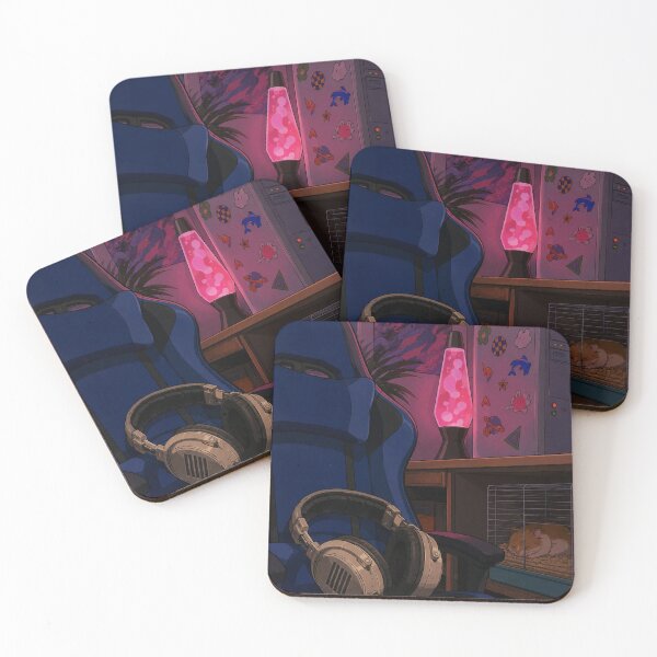 Item preview, Lofi Gaming: Midnight Streamer designed and sold by bapupa.