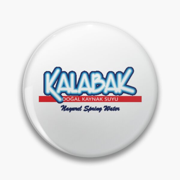 Item preview, Kalabak Su Natural Spring Water Neon Blue Logo designed and sold by guayre.