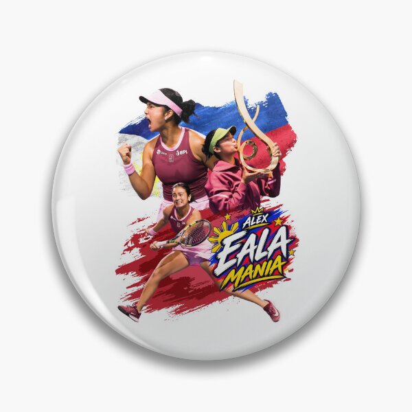 Item preview, Alex Eala Mania V.2 Filipina Tennis Champion & Philippine Pride designed and sold by RedInkLab.