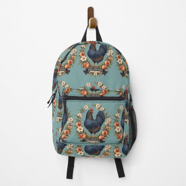 Item preview, Delaware Blue Hen And Peach Blossom Pride designed and sold by taiche.