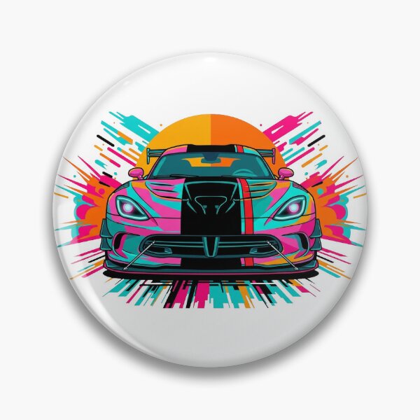 Item preview, Viper ACR Synthwave Pop Art Illustration designed and sold by VenZolic.
