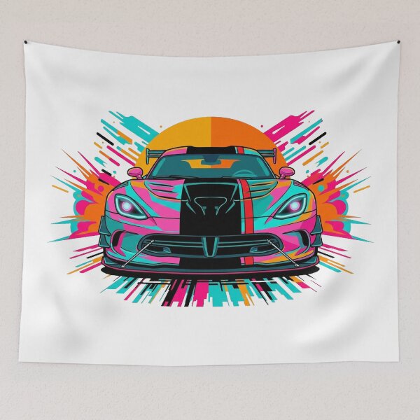 Item preview, Viper ACR Synthwave Pop Art Illustration designed and sold by VenZolic.