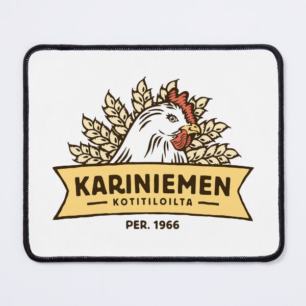 Item preview, Kariniemen Vintage Farm Chicken Emblem designed and sold by guayre.