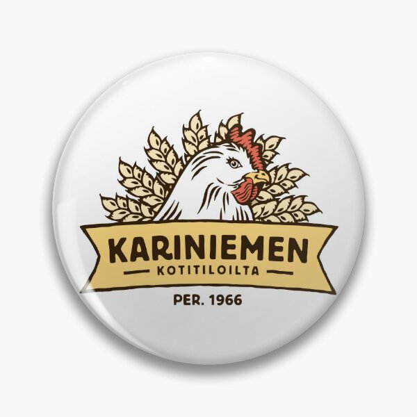 Item preview, Kariniemen Vintage Farm Chicken Emblem designed and sold by guayre.