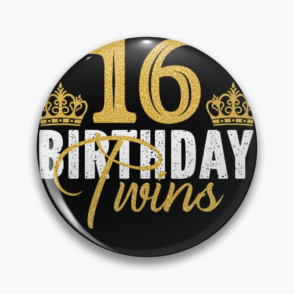 Item preview, 16Th Birthday Twins 16 Years Old Party Idea For Boy And Girl designed and sold by ColleenOH.