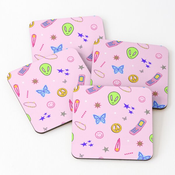 Item preview, Pink Y2K Retro Icons Pattern designed and sold by jianina-alondra.