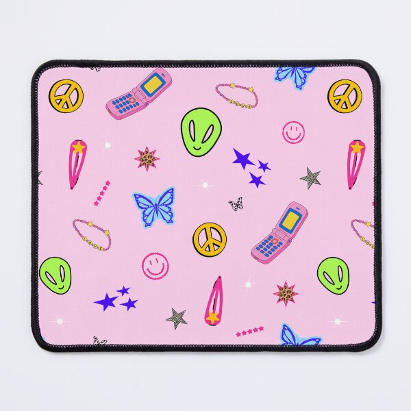 Item preview, Pink Y2K Retro Icons Pattern designed and sold by jianina-alondra.