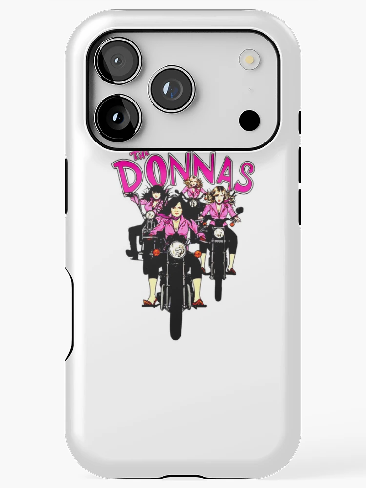 Thumbnail 1 of 4, iPhone Case, Pink Typography Woman Rider designed and sold by ShadeFall.