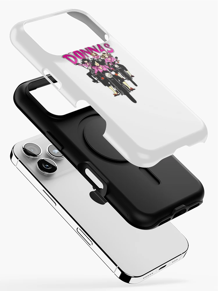 Thumbnail 2 of 4, iPhone Case, Pink Typography Woman Rider designed and sold by ShadeFall.