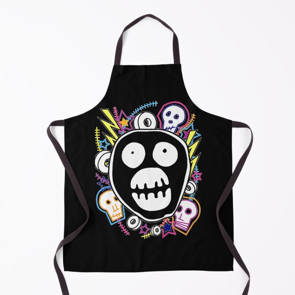 Item preview, Neon Skull Faces And Lightning Pop Culture designed and sold by esaykan.