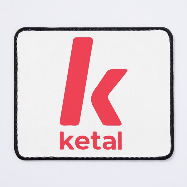 Item preview, Ketal Bold Red Lowercase Monogram Logo designed and sold by guayre.