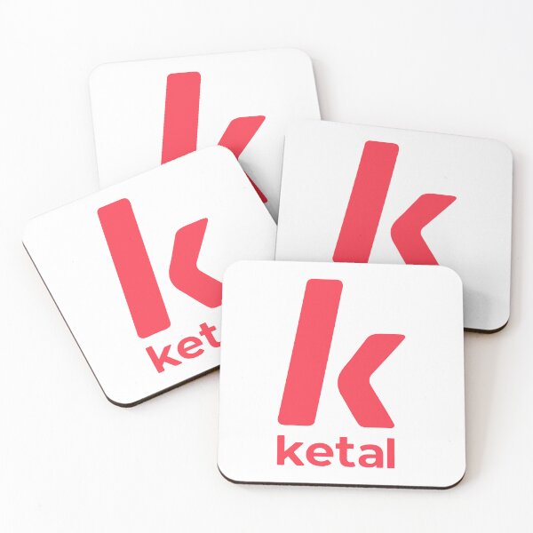 Item preview, Ketal Bold Red Lowercase Monogram Logo designed and sold by guayre.