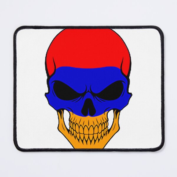 Item preview, Armenia Skull Flag ⭐⭐⭐⭐⭐ designed and sold by Beautyinme.