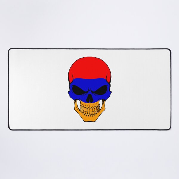 Item preview, Armenia Skull Flag ⭐⭐⭐⭐⭐ designed and sold by Beautyinme.