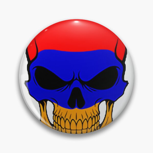 Item preview, Armenia Skull Flag ⭐⭐⭐⭐⭐ designed and sold by Beautyinme.