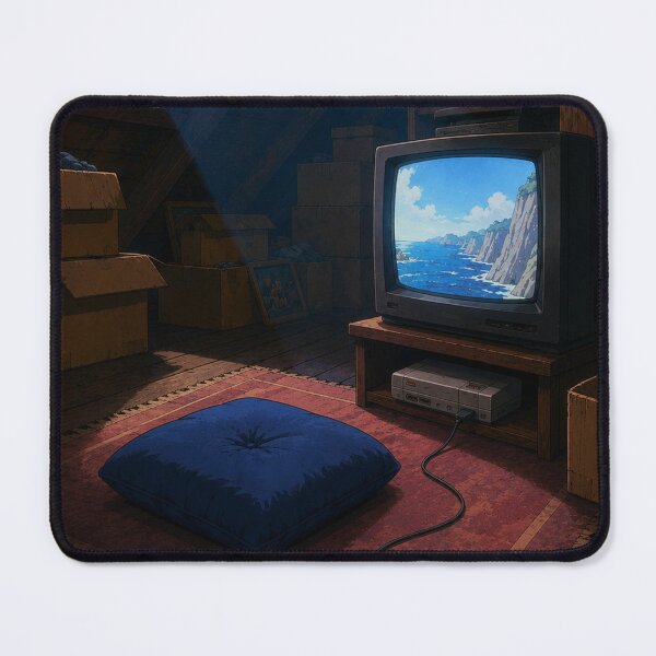 Item preview, Lofi Gaming: Retro Attic Play designed and sold by bapupa.