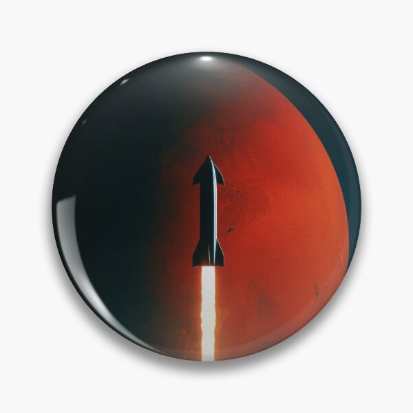 Item preview, To Mars, Rocket Launch Wall Art designed and sold by MarkedArtPrints.
