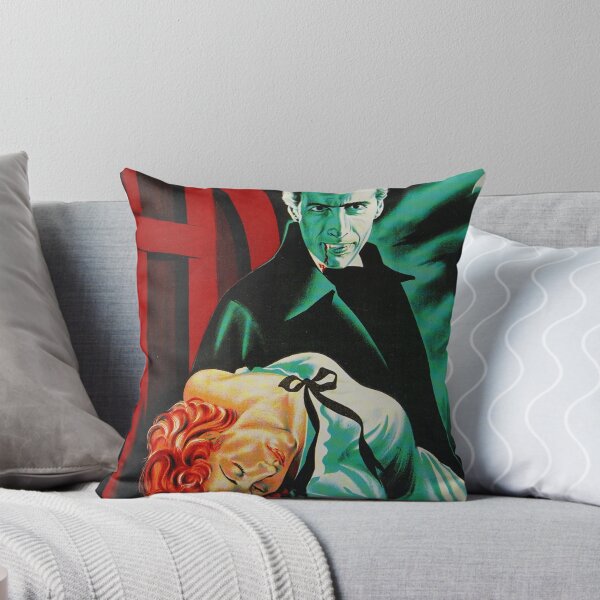 Item preview, Vintage Vampire film poster from Horror of Dracula in 1954 designed and sold by colliophoto.