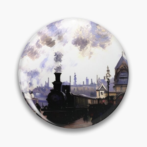 Item preview, Saint-Lazare Station, Exterior View 2 designed and sold by artdesignsnow.