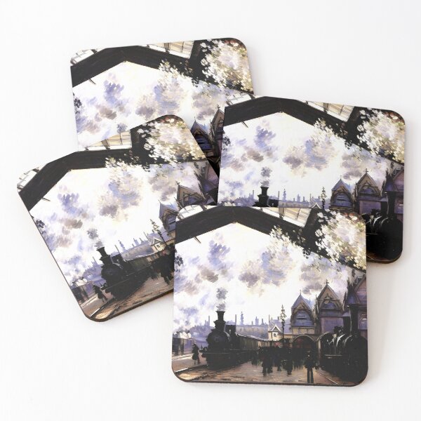 Item preview, Saint-Lazare Station, Exterior View 2 designed and sold by artdesignsnow.