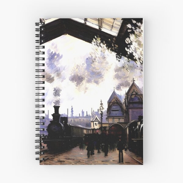 Item preview, Saint-Lazare Station, Exterior View 2 designed and sold by artdesignsnow.