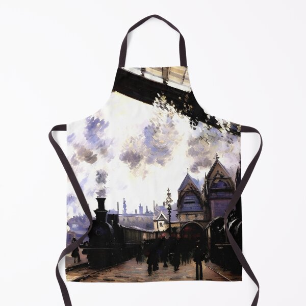 Item preview, Saint-Lazare Station, Exterior View 2 designed and sold by artdesignsnow.