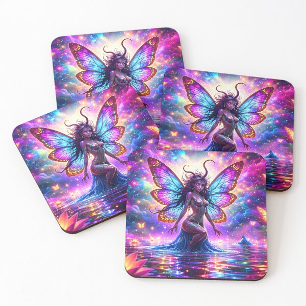 Item preview, Fantastical Butterfly Fairy designed and sold by cuprum.