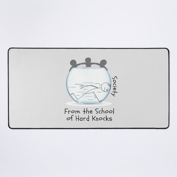 Item preview, Cartoon From the School of Hard Knocks. designed and sold by MPC-Mince-Pies.