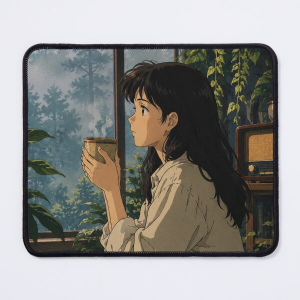 Item preview, Lofi Girl: Botanical Tea Break designed and sold by bapupa.