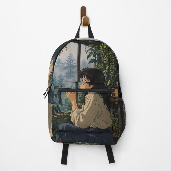 Item preview, Lofi Girl: Botanical Tea Break designed and sold by bapupa.