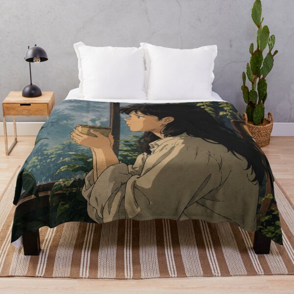 Item preview, Lofi Girl: Botanical Tea Break designed and sold by bapupa.