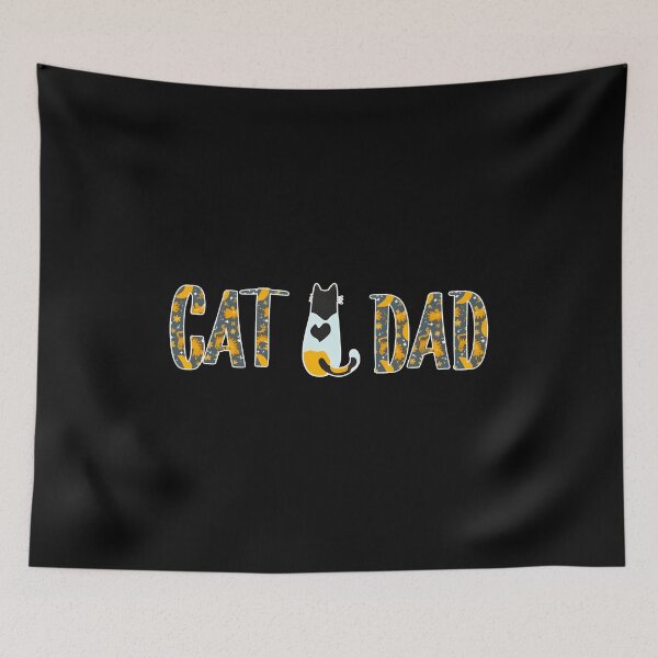 Item preview, Cat Dad Celestial Moon Star Cute Feline Papa designed and sold by OlyvieArt.