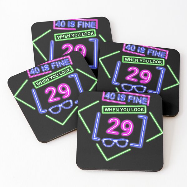 Item preview, 40Th Fortieth Birthday Tee 40 Is Fine When You Look 29 Party designed and sold by ColleenOH.