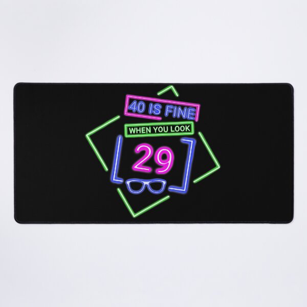 Item preview, 40Th Fortieth Birthday Tee 40 Is Fine When You Look 29 Party designed and sold by ColleenOH.