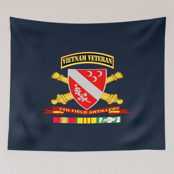 Item preview, Vietnam Veteran 7th Field Artillery designed and sold by Daikonosoli.