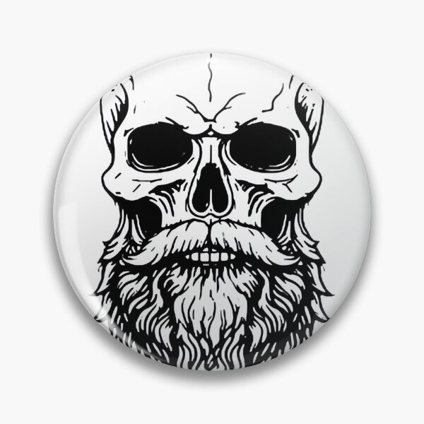 Item preview, Bearded Skull PERFECT GIFT FOR YOU AND FRIENDS designed and sold by Beautyinme.
