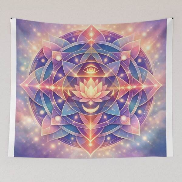 Item preview, Geometric Cosmic Mandala designed and sold by LCPcreations.