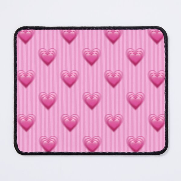 Item preview, Pink Y2K Hearts Striped Pattern designed and sold by jianina-alondra.