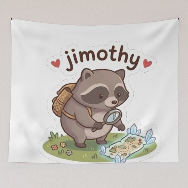 Item preview, jimothy raccoon designed and sold by sanawnaw154.