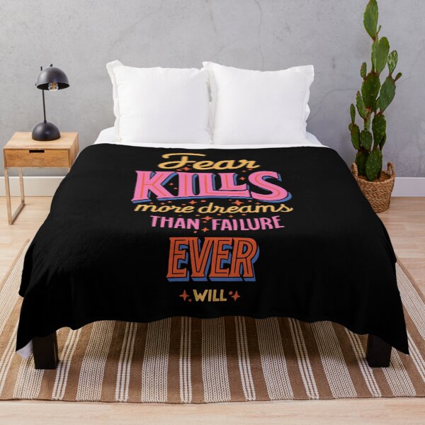 Item preview, Fear Kills More Dreams Than Failure Ever Will - Motivational Entrepreneur & Bold Success Quote Design designed and sold by DesignsCornerCo.