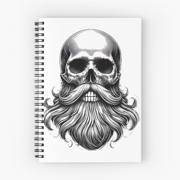 Item preview, Bearded Skull LIMITED EDITION designed and sold by Beautyinme.