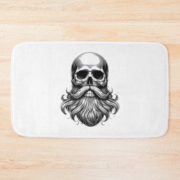 Item preview, Bearded Skull LIMITED EDITION designed and sold by Beautyinme.