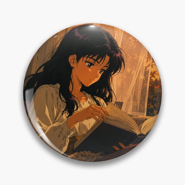 Item preview, Lofi Girl: Golden Hour Reading designed and sold by bapupa.