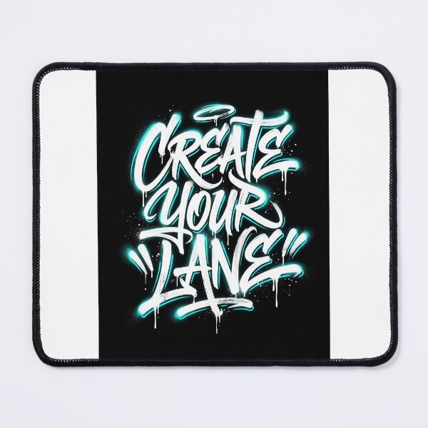 Item preview, Create Your Lane Graffiti Tag - Dark Streetwear Typography designed and sold by MissoStudio.
