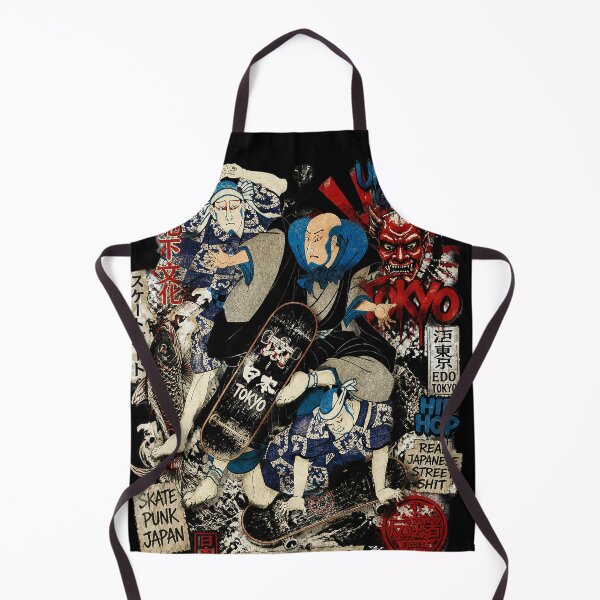 Item preview, Japanese Ukiyo-e Street Rebels Skateboard Punk Hip Hop Tokyo Underground Culture designed and sold by RhymeArc.