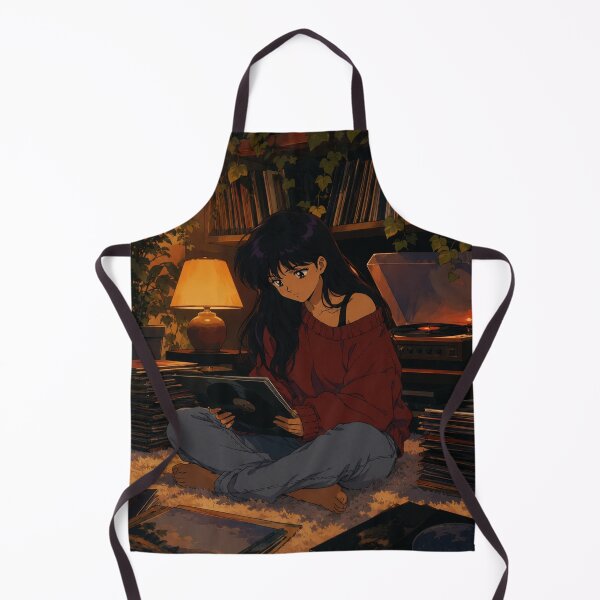 Item preview, Lofi Girl: Midnight Vinyl Spin designed and sold by bapupa.